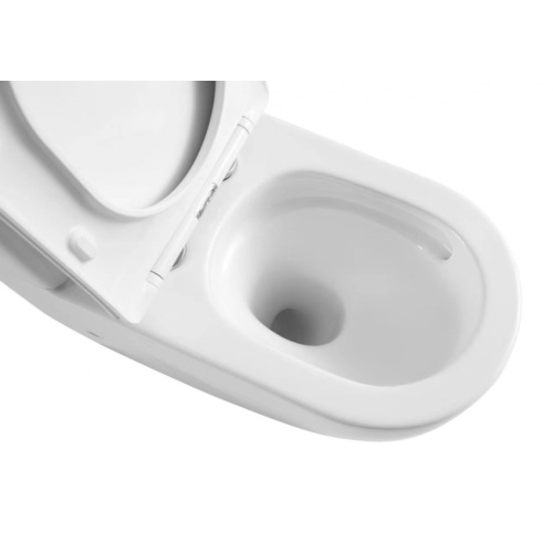 Унитаз подвесной Ceramalux N белый, фаянс, керамика - фото 8