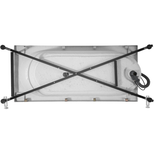 Ванна акриловая Aquanet Lotos 175x80 см с каркасом, без гидромассажа, недорогие, большие - фото 5