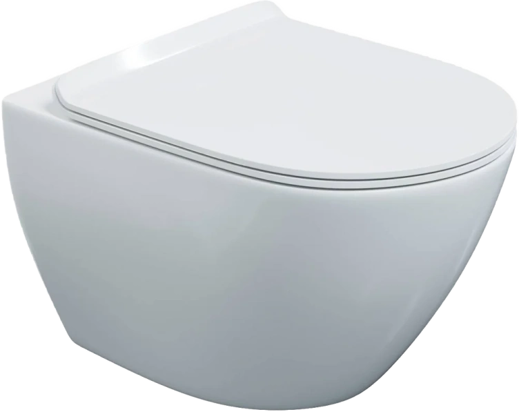 Унитаз подвесной BERGES Puma белый - фото 1