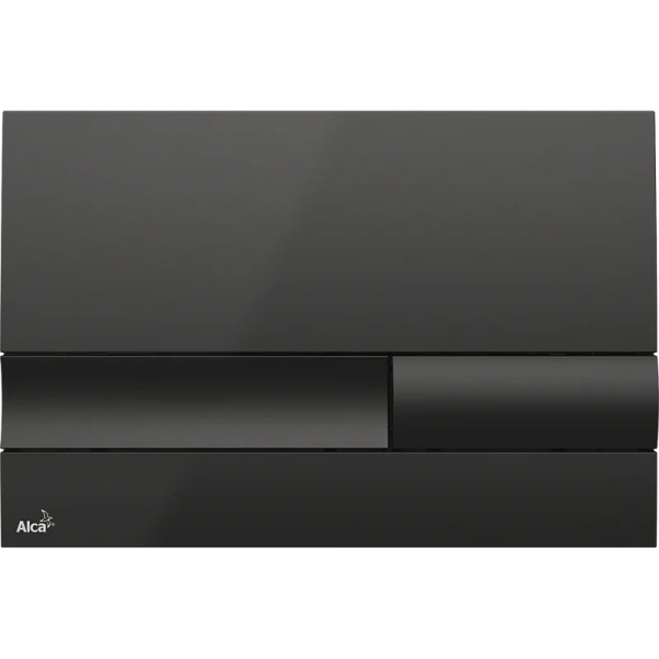 Клавиша смыва Alcaplast черная матовая - фото 3