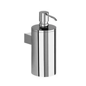 Дозатор жидкого мыла с держателем, хром, Keuco Plan - фото 1