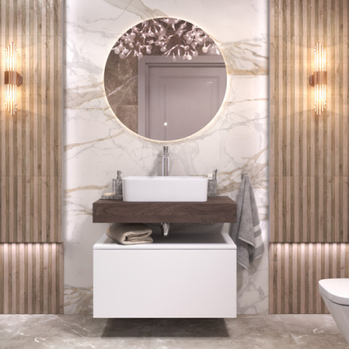 Мебель для ванной Velvex Unit со столешницей 80 см - фото 1