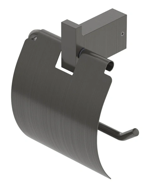 Бумагодержатель Cezares Slider оружейная сталь - фото 1