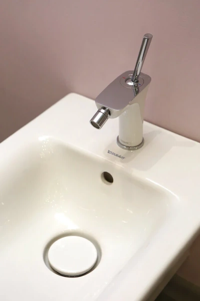 Смеситель для биде Hansgrohe PuraVida 15270400 однорычажный хром-белый, хром, белые - фото 4