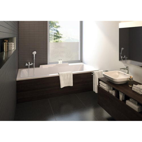 Смеситель для раковины Hansgrohe Logis матовый черный - фото 4