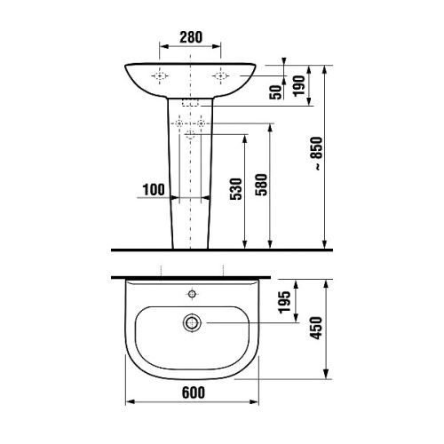Раковина Jika Olymp 810613 - фото 4