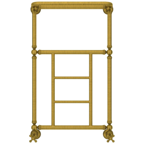 Полотенцесушитель водяной Сунержа Ренессанс 50х86 см состаренная латунь - фото 2