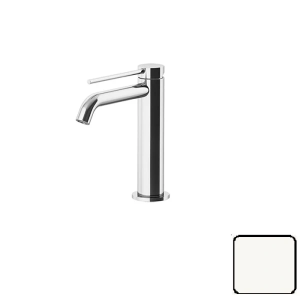 Смеситель для раковины Gattoni Circle Two белый - фото 2