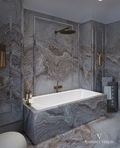 Чугунная ванна Vinsent Veron Soissons VCN1707042, 170 x 70 см, цвет белый - фото 4