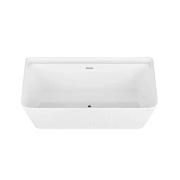 Ванна акриловая Grossman Cristal, GR-28041, 160 x 75 см, отдельностоящая, белая, без гидромассажа - фото 6