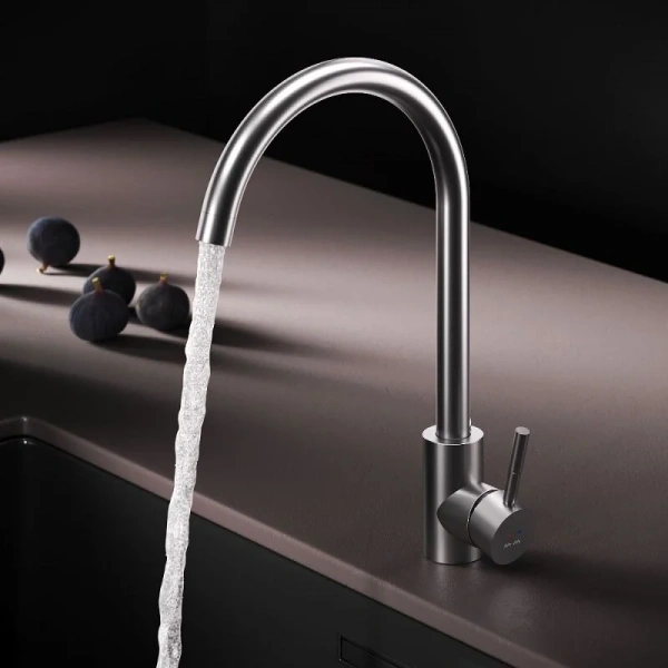 Смеситель для кухни Am.Pm X-Joy S сатин, с 1 монтажным отверстием - фото 9