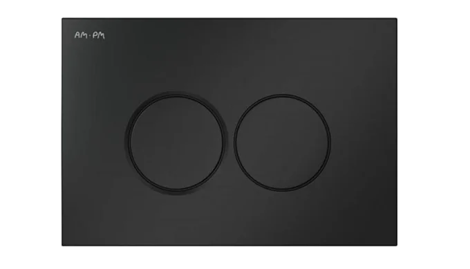 Унитаз с инсталляцией Am.Pm Sense с клавишей матовый хром - фото 4