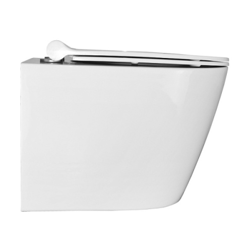 Унитаз подвесной Azario Nova безободковый, в наличии - фото 9