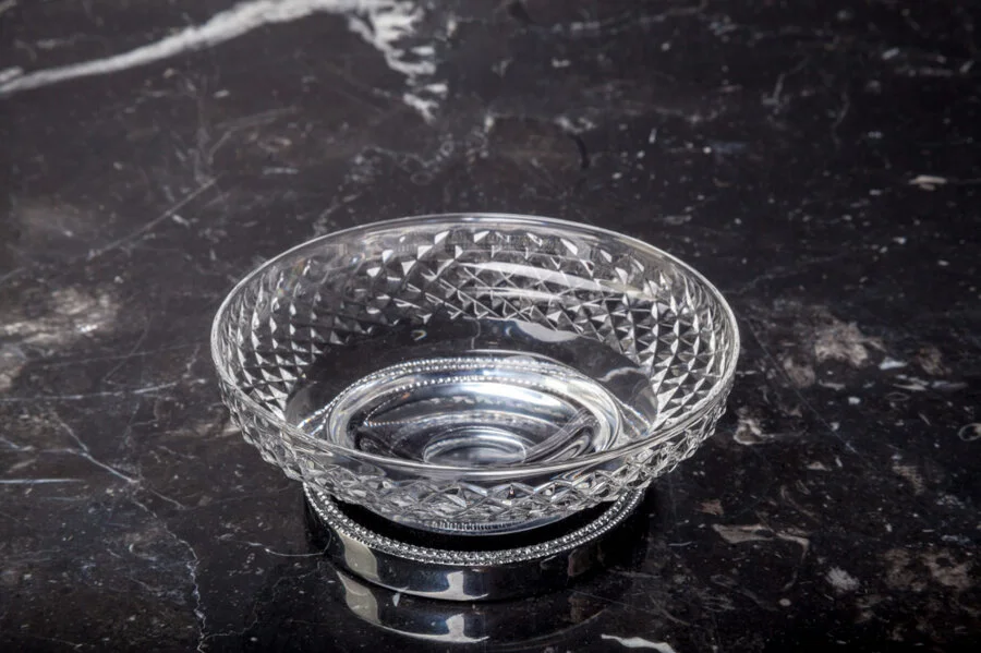 Мыльница Boheme Murano Cristal хром - фото 2