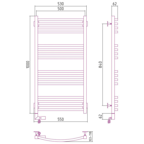 Схема, матовый хром - фото 3