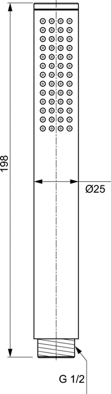 Душевой комплект Ideal Standard Ceraline черный index_1 - фото 6