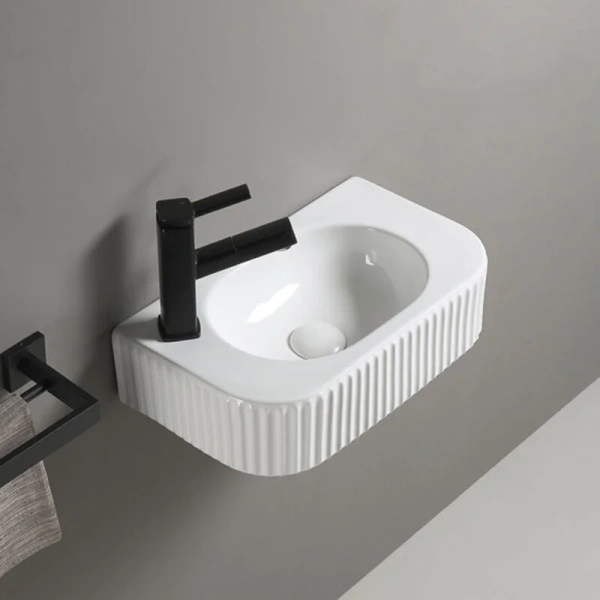 Раковина Vincea 45 см керамическая - фото 3