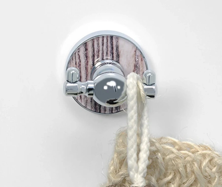 Крючок для ванной WasserKRAFT Regen двойной - фото 3