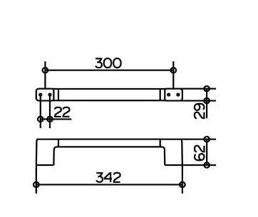 Поручень для ванной Keuco Moll 12707 - фото 2