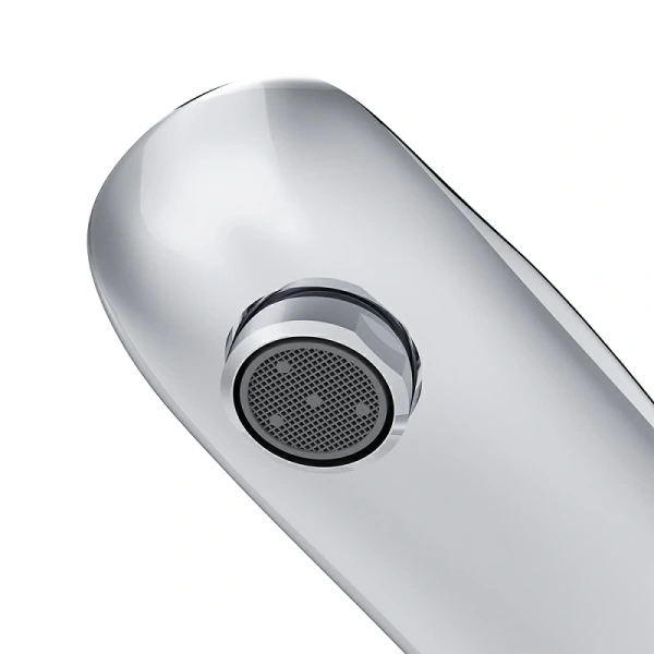 Смеситель для кухни AM.PM Bliss L излив 195 мм хром, высокие, округлая форма - фото 5