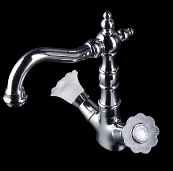 Смеситель для раковины Boheme Camelia высокий - фото 1