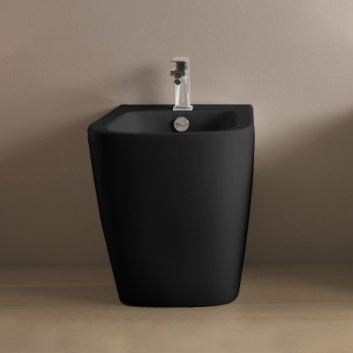 Биде напольное Artceram A16 черное матовое - фото 2