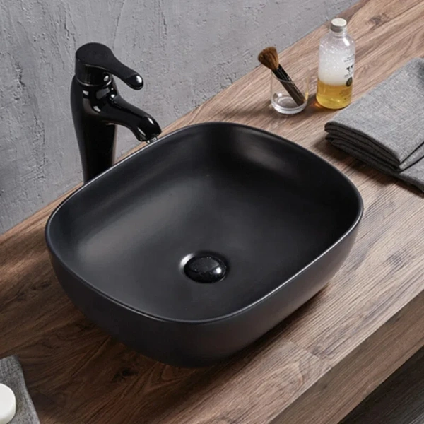 Раковина Misty 50 см белая, накладные (на столешницу), пристенные - фото 3