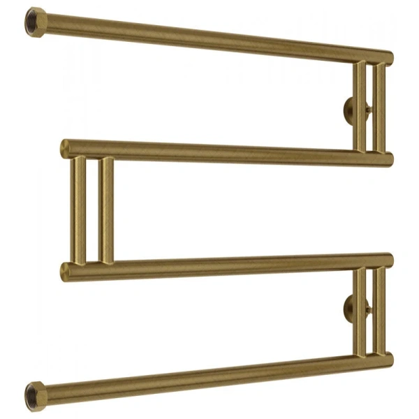 Полотенцесушитель водяной Сунержа High-Tech+ 65х50 см состаренная бронза - фото 1