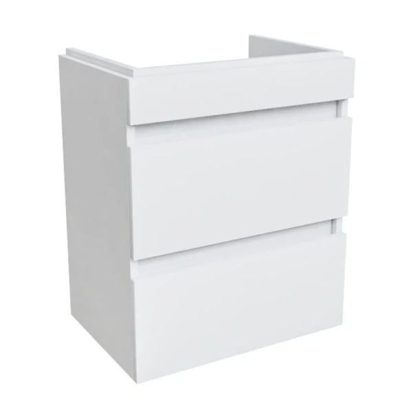 Тумба под раковину подвесная IDDIS Zodiac 50 см белая - фото 1