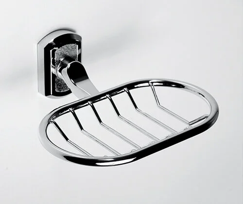 Мыльница WasserKRAFT Oder хром - фото 3