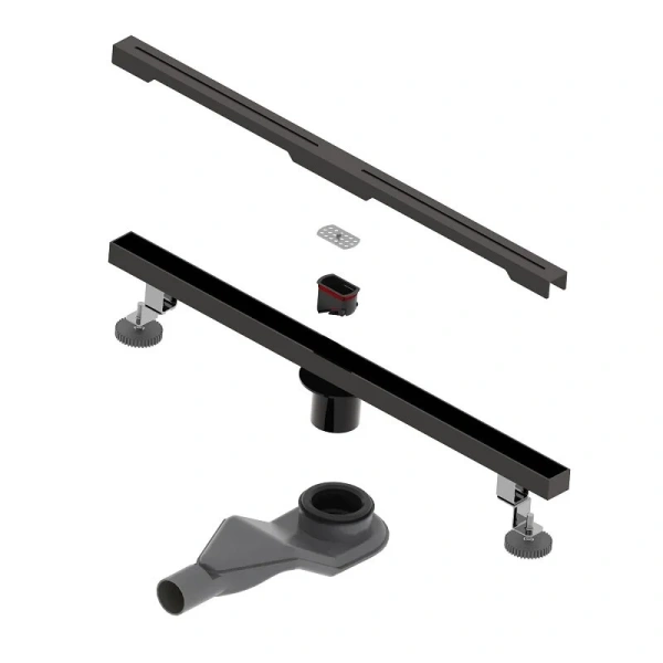 Душевой трап RGW SDR-52B 80 см черный - фото 3