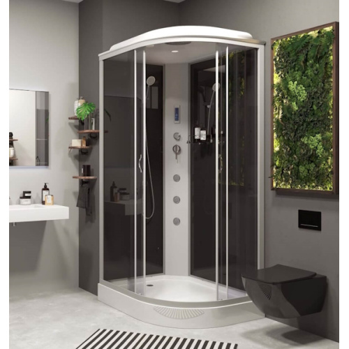 Душевая кабина Niagara Classic NG-3513-14 120x80 см с тонированными стеклами - фото 2