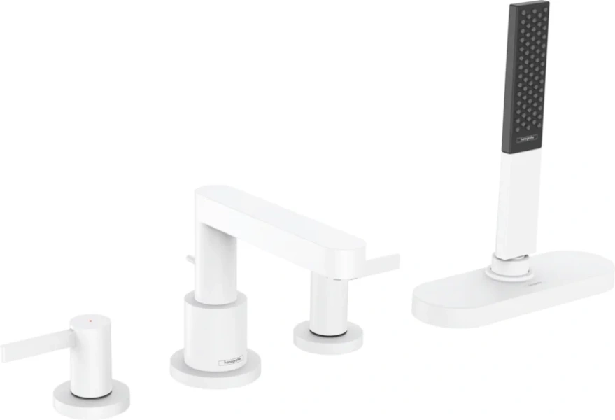 Смеситель для ванны Hansgrohe Finoris 76444 на 4 отверстия