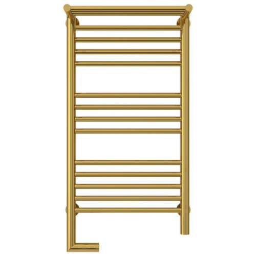 Полотенцесушитель электрический левый, с полкой цвет золото Сунержа Богема 2.0 800х400, по запросу - фото 2