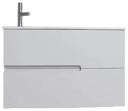 Тумба с раковиной подвесная Jacob Delafon Nona EB1888RU 80 см с интегрированными ручками