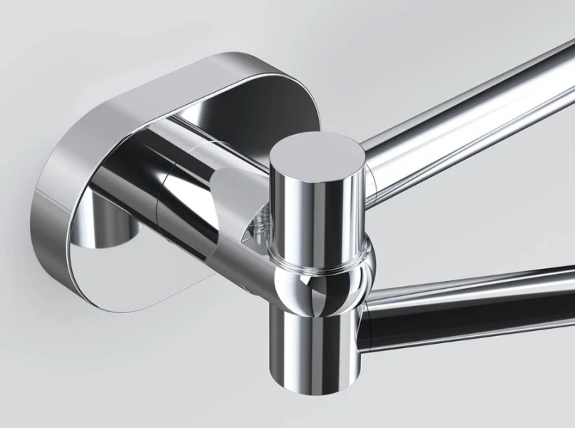 Полотенцедержатель Am.Pm Sense 38 см двойной, хром - фото 3