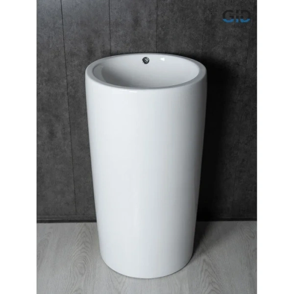 Раковина напольная GID Autonomo Nb163 46 см белая - фото 2