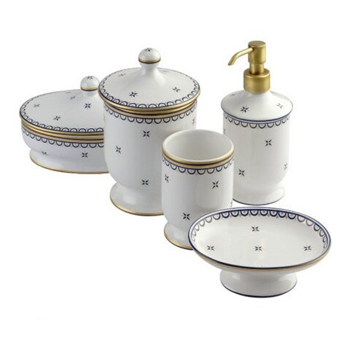 Мыльница для ванной, декорированная керамика, Nicolazzi D'appoggio, по запросу - фото 2