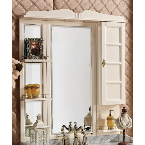 Зеркало с полками, цвет ивори, Tessoro SIENA, по запросу - фото 2