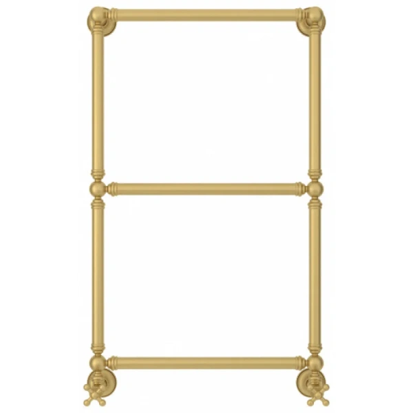 Полотенцесушитель водяной Сунержа Ренессанс 50х86 см золото матовое - фото 3