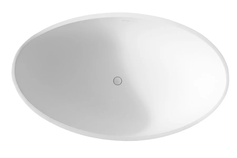 Акриловая ванна Abber 180х110 см без гидромассажа - фото 4