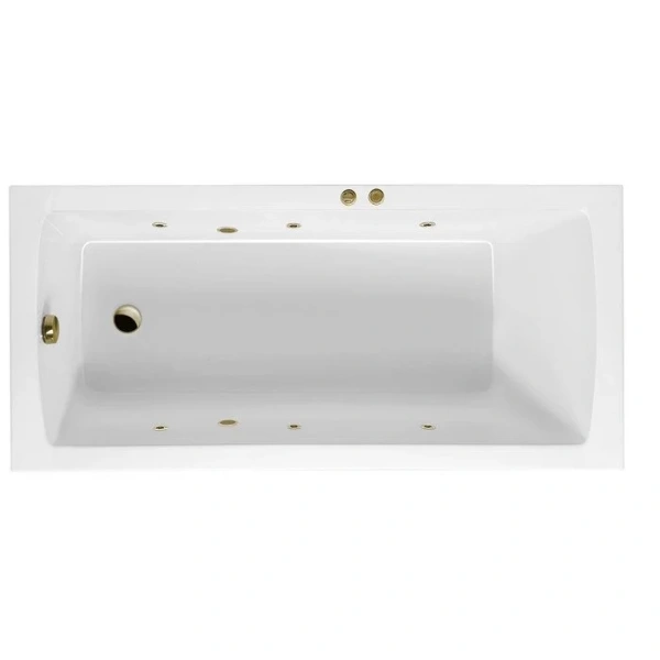 Ванна гидромассажная Excellent Aquaria Soft 150 x 70 см, белый/бронза, WAEX.AQU15.SOFT.BR - фото 1