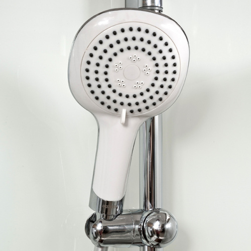 Душевая кабина Deto V 100х100 см средний поддон, стеклянные, прозрачные - фото 7