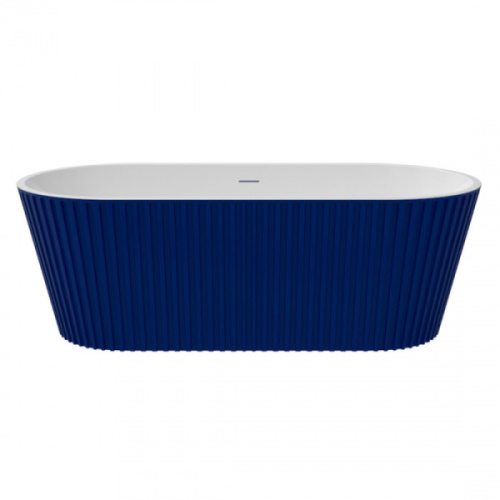 Ванна акриловая Delice Caresse 170х80 см синяя матовая - фото 1