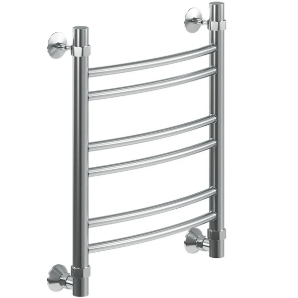 Полотенцесушитель водяной Ника Arc 50x40 см хром - фото 1