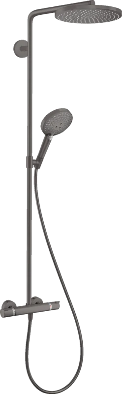 Душевая стойка Hansgrohe Raindance Select S шлифованный черный хром - фото 1