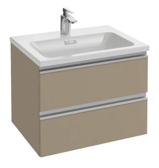 Тумба с раковиной подвесная Jacob Delafon Vox EB2030-RA 60 см с ящиками