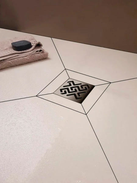 Душевой трап BERGES PLATZ Norma 15 см хром, душевой трап - фото 2