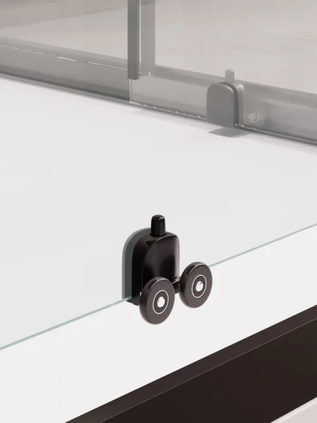 Душевой уголок RGW Passage PA-34B 90x90 см с черным принтом, 90х90 - фото 5