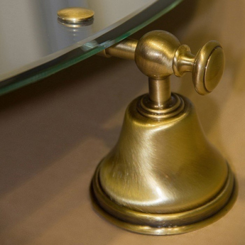 Зеркало вращающееся для ванной, цвет бронза, Tiffany World, по запросу - фото 2